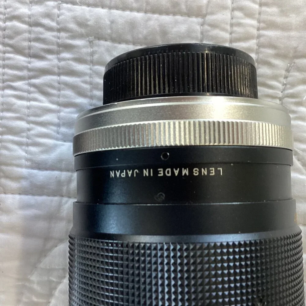 Samigon F=135mm Telephoto 1:2.8 SLR Film Camera Lens Vintage With Case Lens Caps